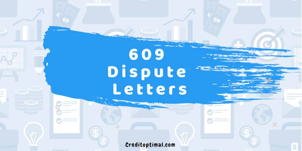 609 Dispute Letters